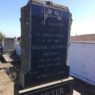 BESTER Frederik Christoffel Johannes 1877-1955