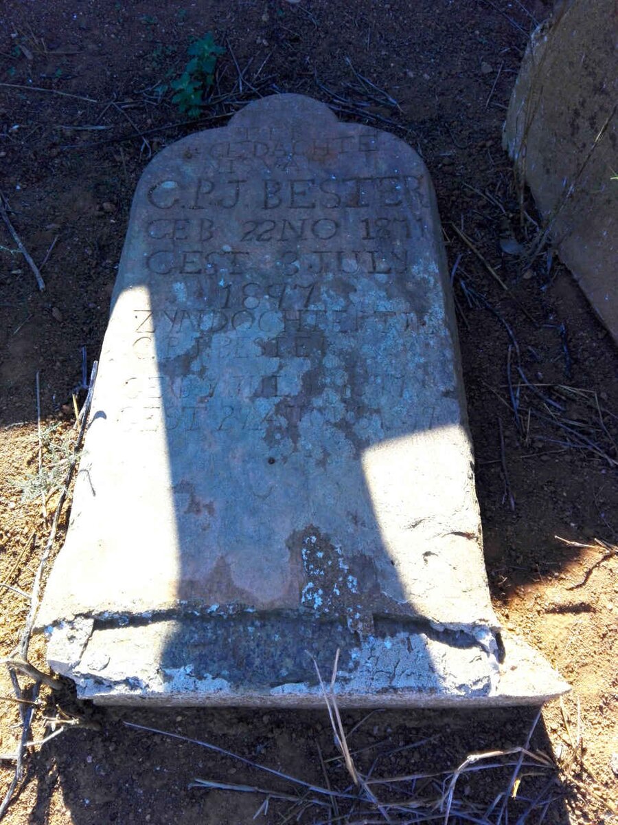 BESTER C.P.J. 1871-1897 :: BESTER C.P.J. 1897-1899