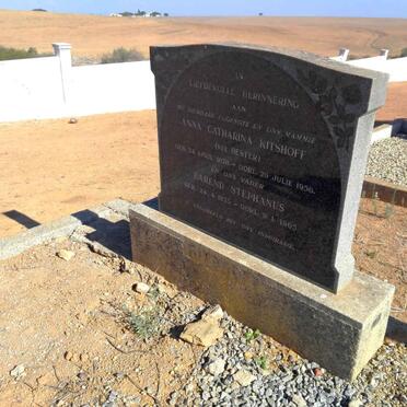 KITSHOFF Barend Stephanus 1875-1965 & Anna Catharina BESTER 1878-1956