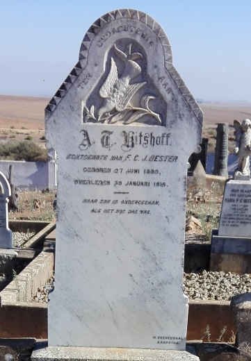 BESTER A.T. nee KITSHOFF 1880-1916