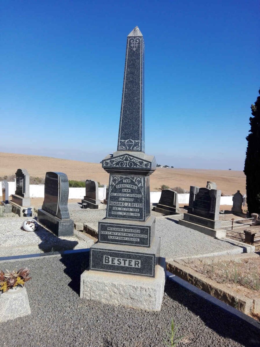 BESTER Hendrik C.J. 1884-1940