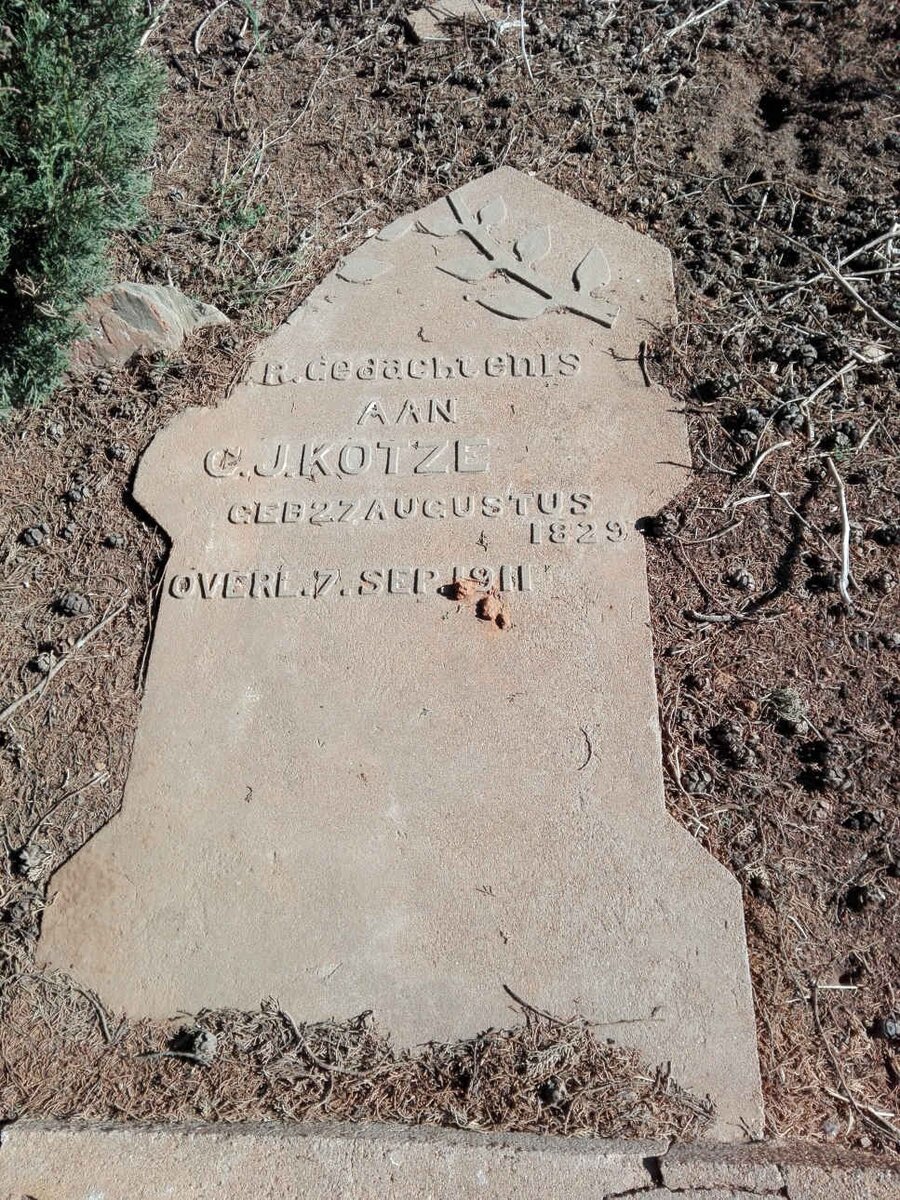 KOTZE C.J. 1829-1911