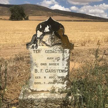 CARSTENS B.F. 1903-1914