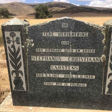CARSTENS Stephanus Christiaan 1917-1950