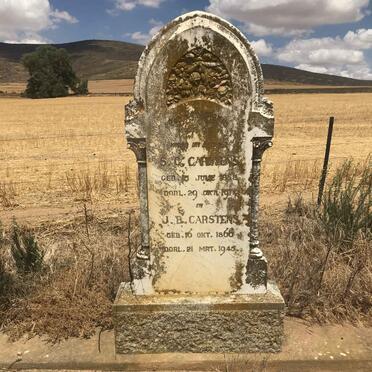 CARSTENS S.C. 1858-1917 & J.B. 1866-1945