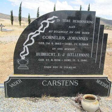 CARSTENS Cornelius Johannes 1893-1968 &amp; Huibrecht E.J. KELLERMAN 1896-1986