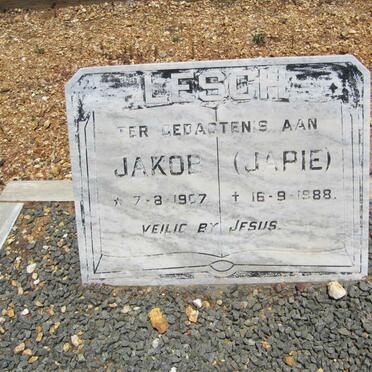 LESCH Jakob 1907-1988