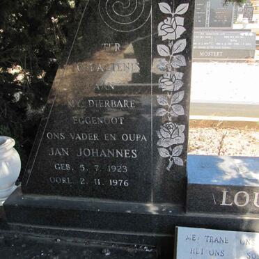 LOUW Jan Johannes 1923-1976