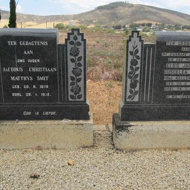 SMIT Jacobus Christiaan Matthys 1879-1972 &amp; Elsie Jacoba Cuscelea KELLERMAN 1880-1952