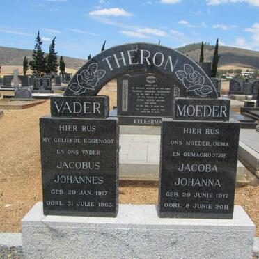 THERON Jacobus Johannes 1917-1963 &amp; Jacoba Johanna 1917-2011