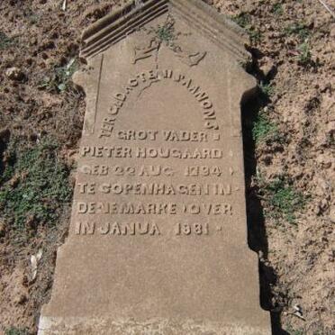Western Cape, MOORREESBURG district, Misverstand 333 farm, single memorial