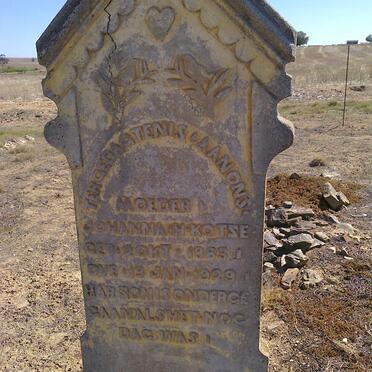 KOTZE Johanna H. 1863-1909