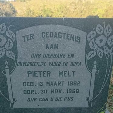 BRINK Pieter Melt 1882-1958