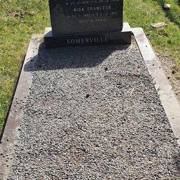 SOMERVILLE Alexander 1874-1954 &amp; Aida Francess 1892-1975