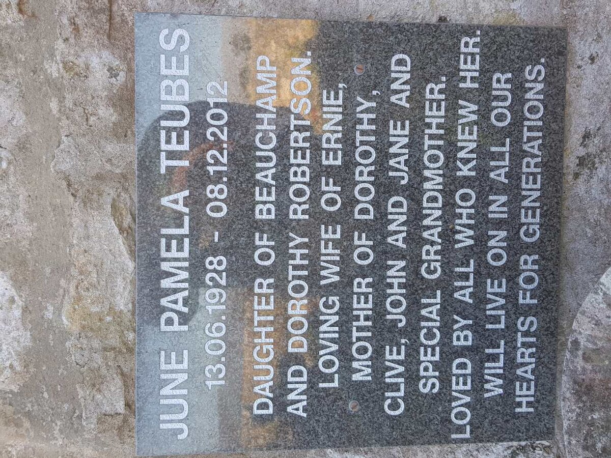 TEUBES June Pamela 1928-2012