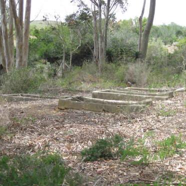 2. Overview of graves on the farm Baakfontein, Albertina