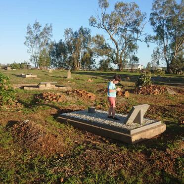 Western Cape, MOSSEL BAY district, Friemersheim, Rural cemetery