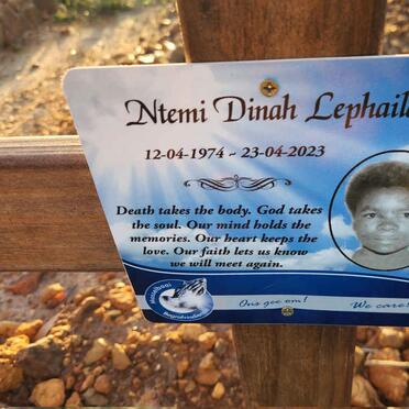 LEPHAILA Ntemi Dinah 1974-2023