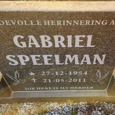 SPEELMAN Gabriel 1954-2011