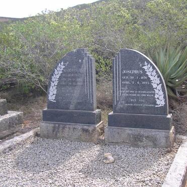 ? Josephus 1876-1957 &amp; Maria ? OOSTHUIZEN ?-?