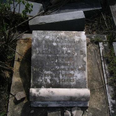 HUNTER Magdalena S.D. nee BOSHOFF 1??5-1945