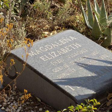 TERBLANCHE Magdalena Elizabeth nee VISAGIE 1901-1973