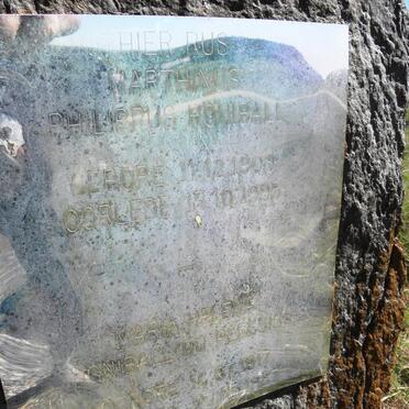 Western Cape, MOSSEL BAY district, Vleesbaai, Witteklip 241, Klein Witteklip, farm cemetery