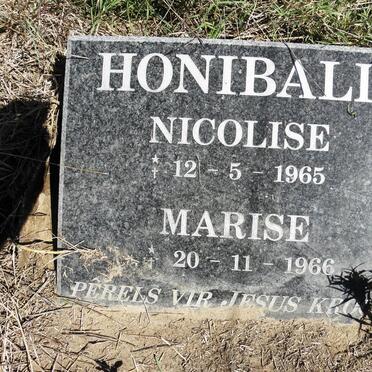 HONIBALL Nicolise 1965-1965 :: HONIBALL Marisa 1966-1966