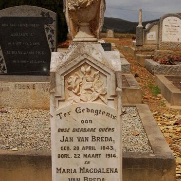 BREDA Jan, van 1854-1914 &amp; Maria Magdalena VAN DYK 1848-1927