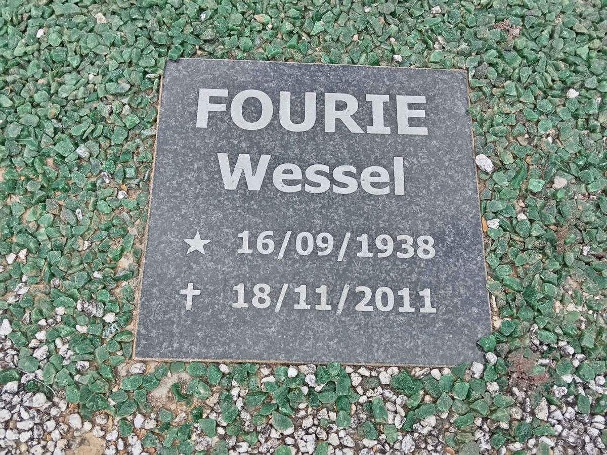 FOURIE Wessel 1938-2011