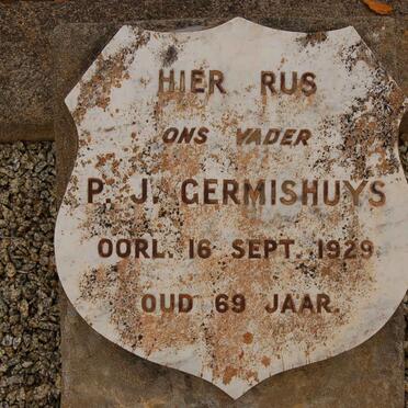 GERMISHUYS P.J. -1929