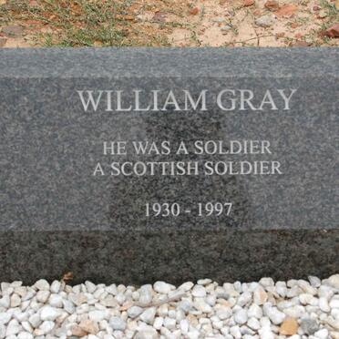GRAY William 1930-1997