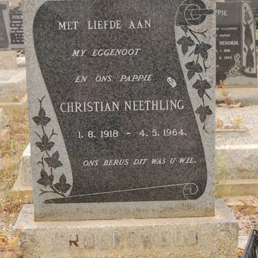 GROENEWOUD Christian Neethling 1918-1964