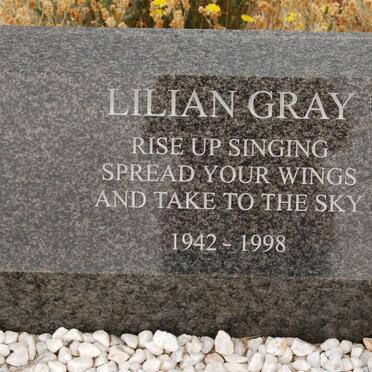 GRAY Lilian 1942-1998