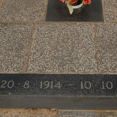 GROENEWALD Eli 1914-1999 