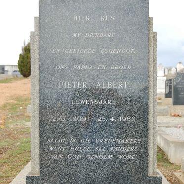 GROBBELAAR Pieter Albert 1909-1960