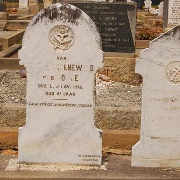 GROENEWALD Petrus Arnoldus Jacobus -19?8 &amp; S.E.P. FOURIE -1912
