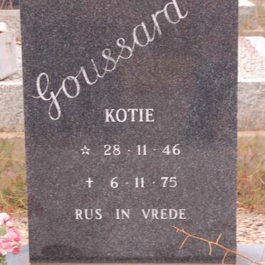 GOUSSARD Kotie 1946-1975
