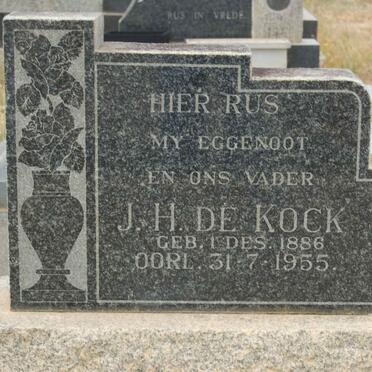KOCK J.H., de 1886-1955