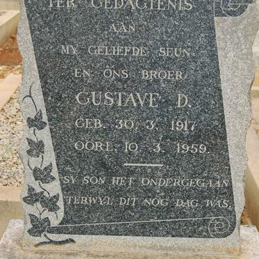 ROSSOUW Gustave D. 1917-1959