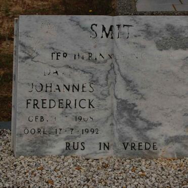 SMIT David Johannes Frederick 1908-1992
