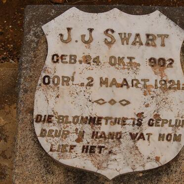 SWART J.J. 1902-1921