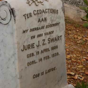 SWART Jurie J.Z. 1888-1939