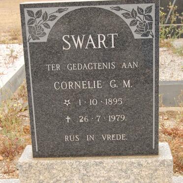 SWART Cornelie G.M. 1895-1979