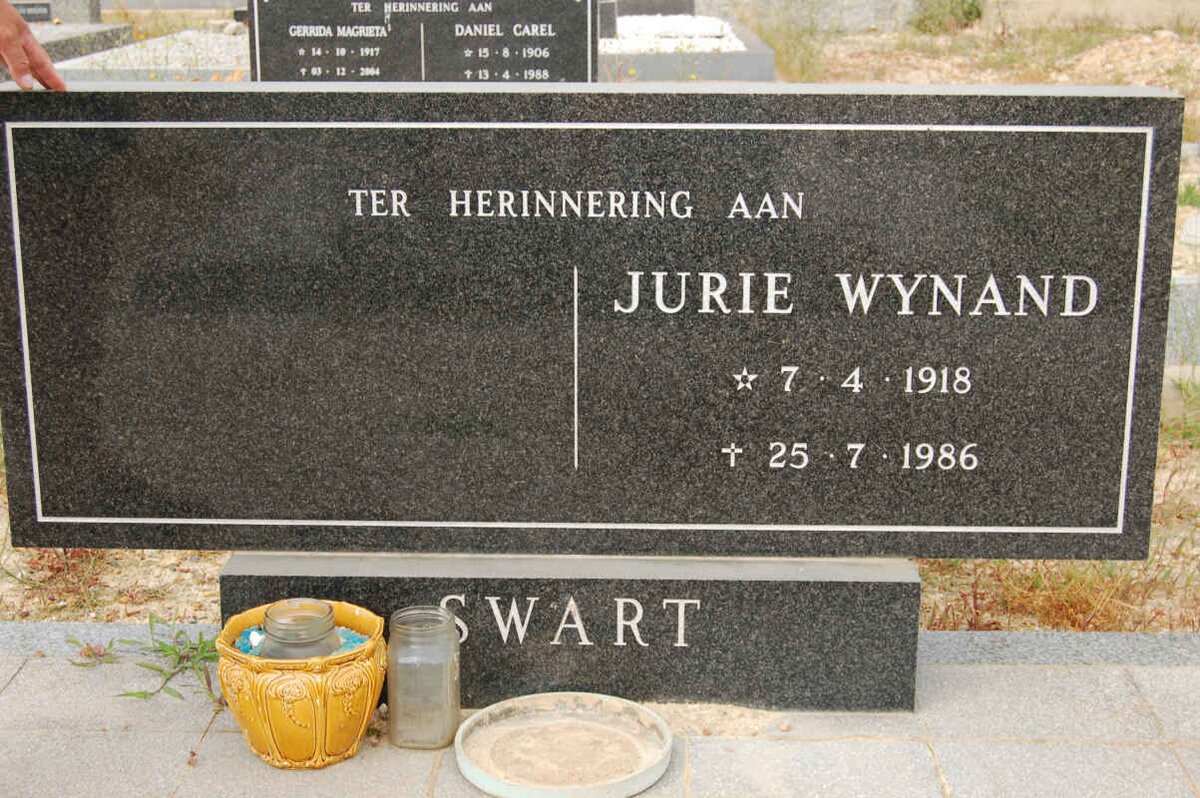 SWART Jurie Wynand 1918-1986
