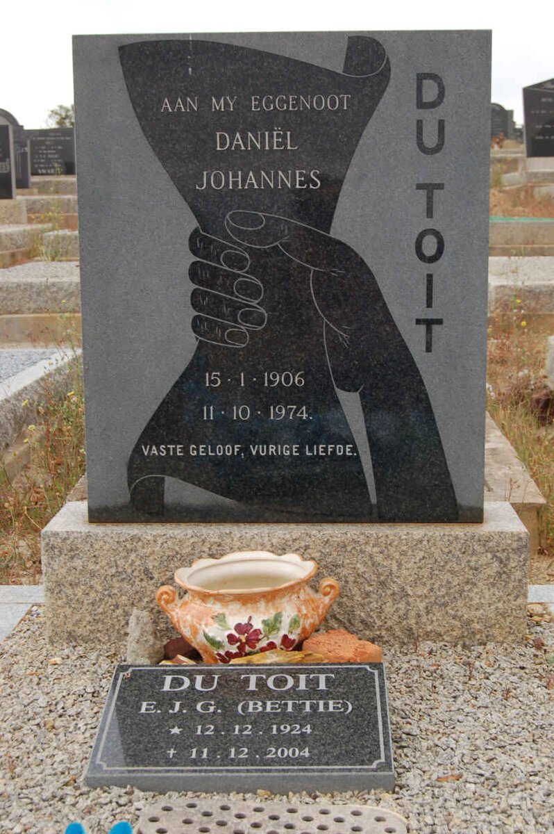 TOIT Daniel Johannes, du 1906-1974