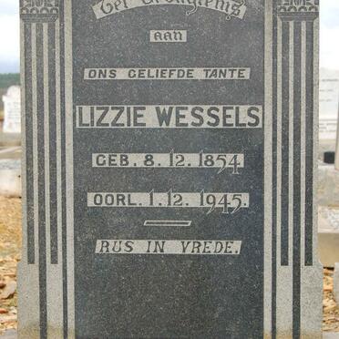 WESSELS Lizzie 1854-1945