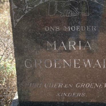 GROENEWALD Maria