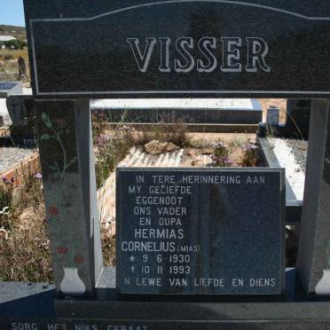 VISSER Hermias Cornelius 1930-1993