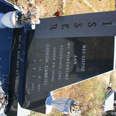 VISSER Gideon Gabriël 1923-1992